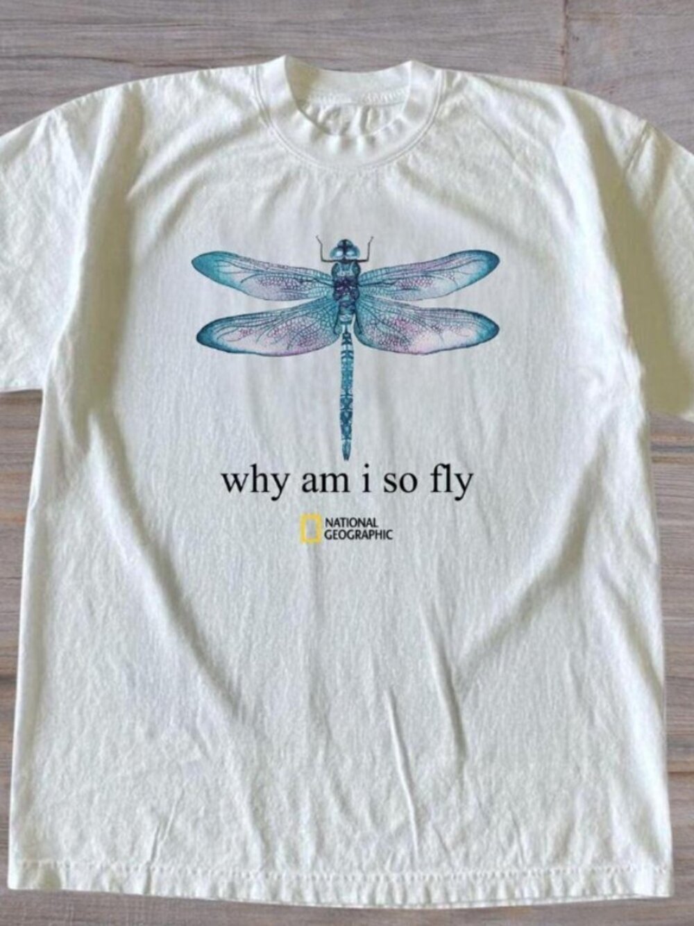National Geographic dragonfly graphic tee